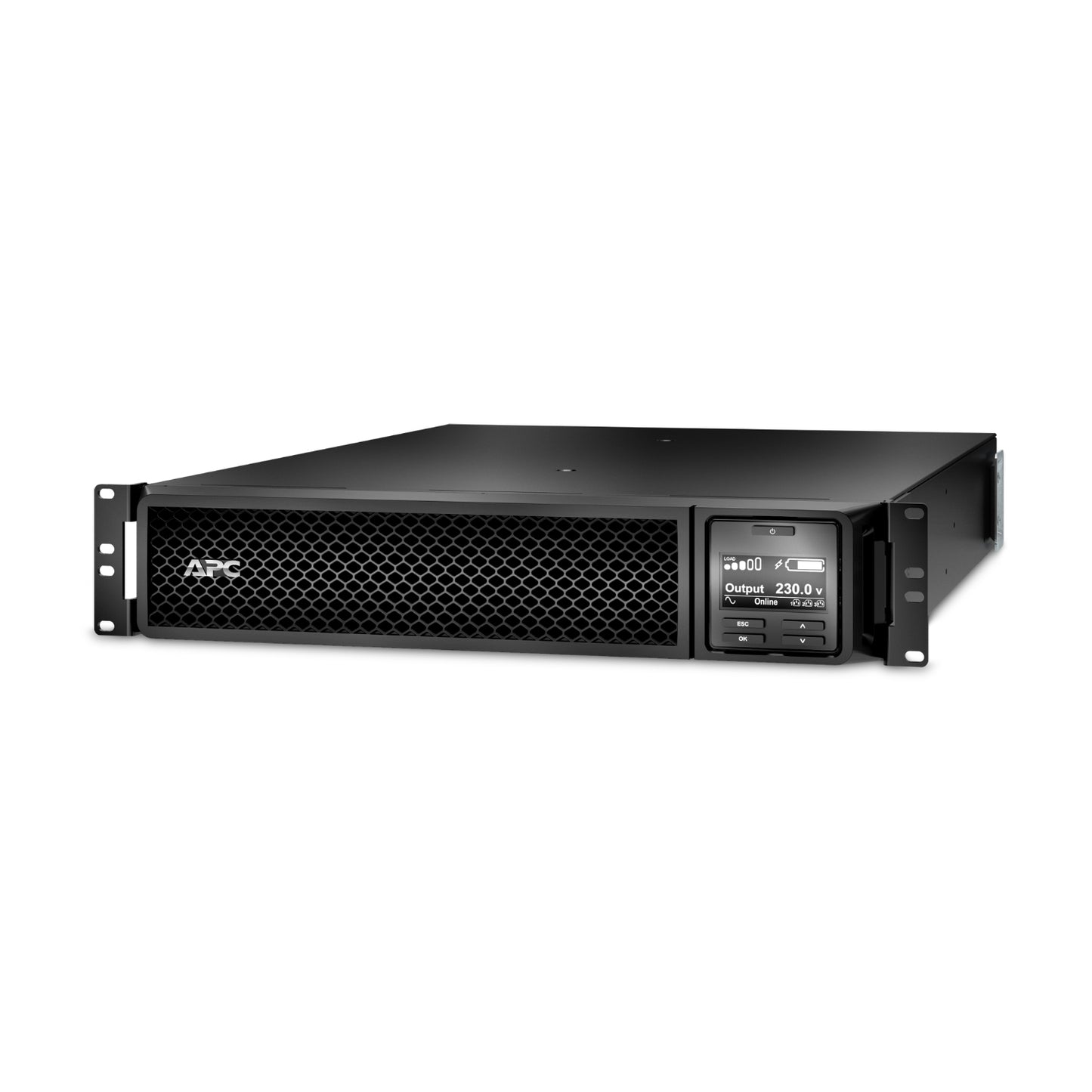 APC Smart-UPS 1500VA/1500W Online UPS, 2U Rackmount, 230V/10A Input, 6x IEC C13 Outlets, Lead Acid Battery, W/ Rail Kit