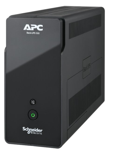APC Back-UPS, 500VA/300W, 6 IEC, USB communication, Tower, 230V, Lead-acid
