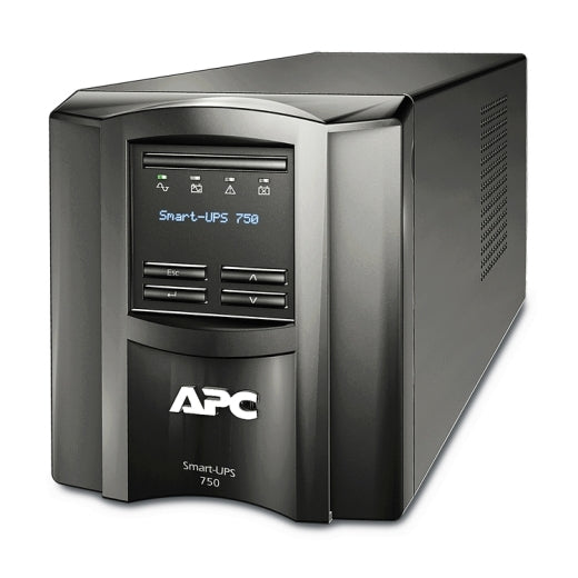 APC Smart-UPS 750VA/500W Line Interactive UPS, Tower, 230V/10A Input, 6x IEC C13 Outlets, Lead Acid Battery, SmartConnectLCD