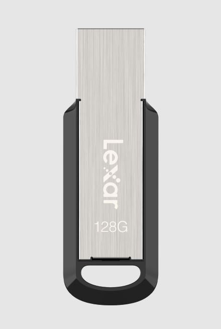 Lexar M400 128GB JumpDrive® USB3.0 Flash Drive, up to 150MB/s read, the stylish metal and key ring design lets you easily transfer files anywhere