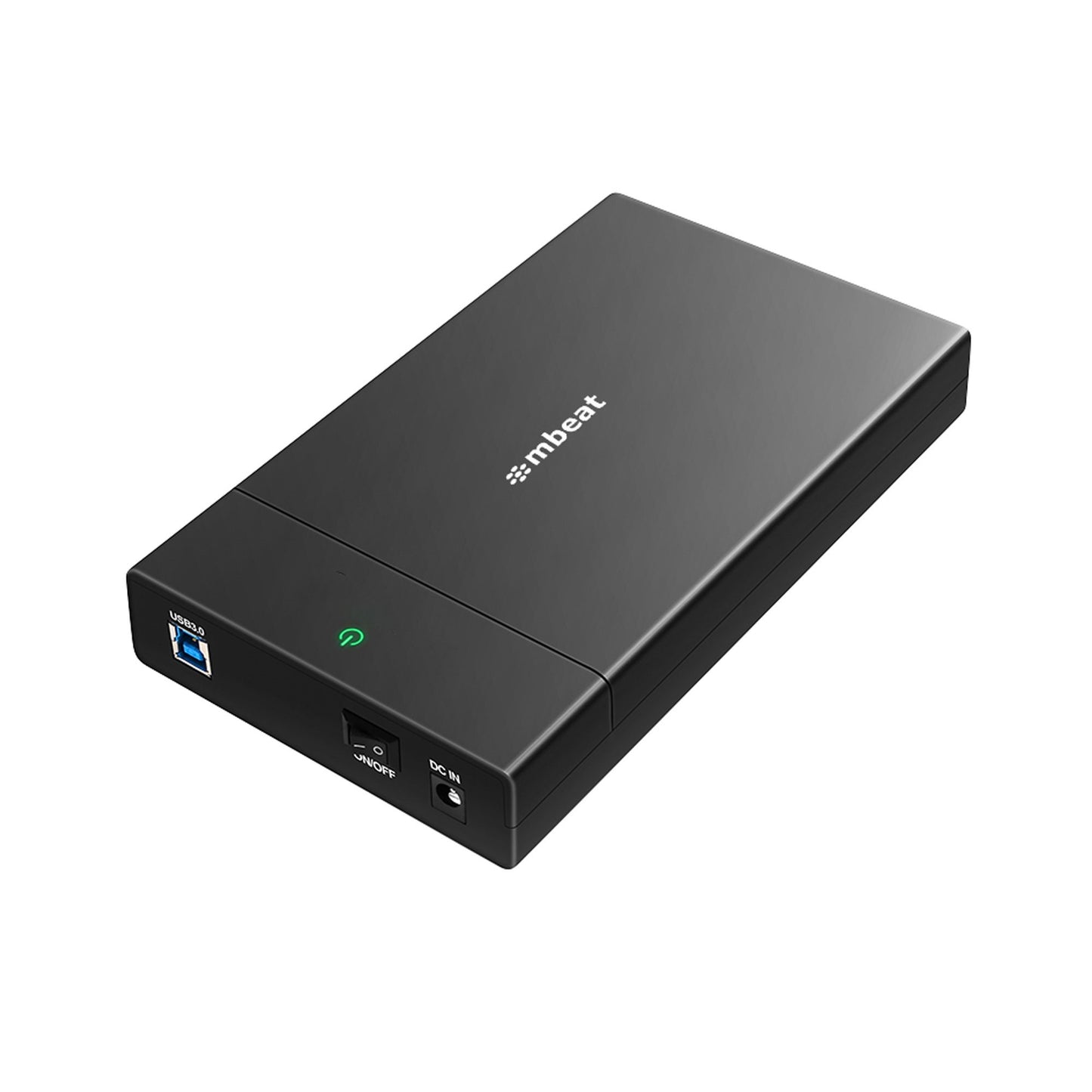 mbeat® C1 Tool-Free USB 3.0 3.5' & 2.5' SATA HDD Enclosure - Black Data Speed: Maximum up to 5Gbp Product Weight: 121g DC Power: +12V/2A Power Supply