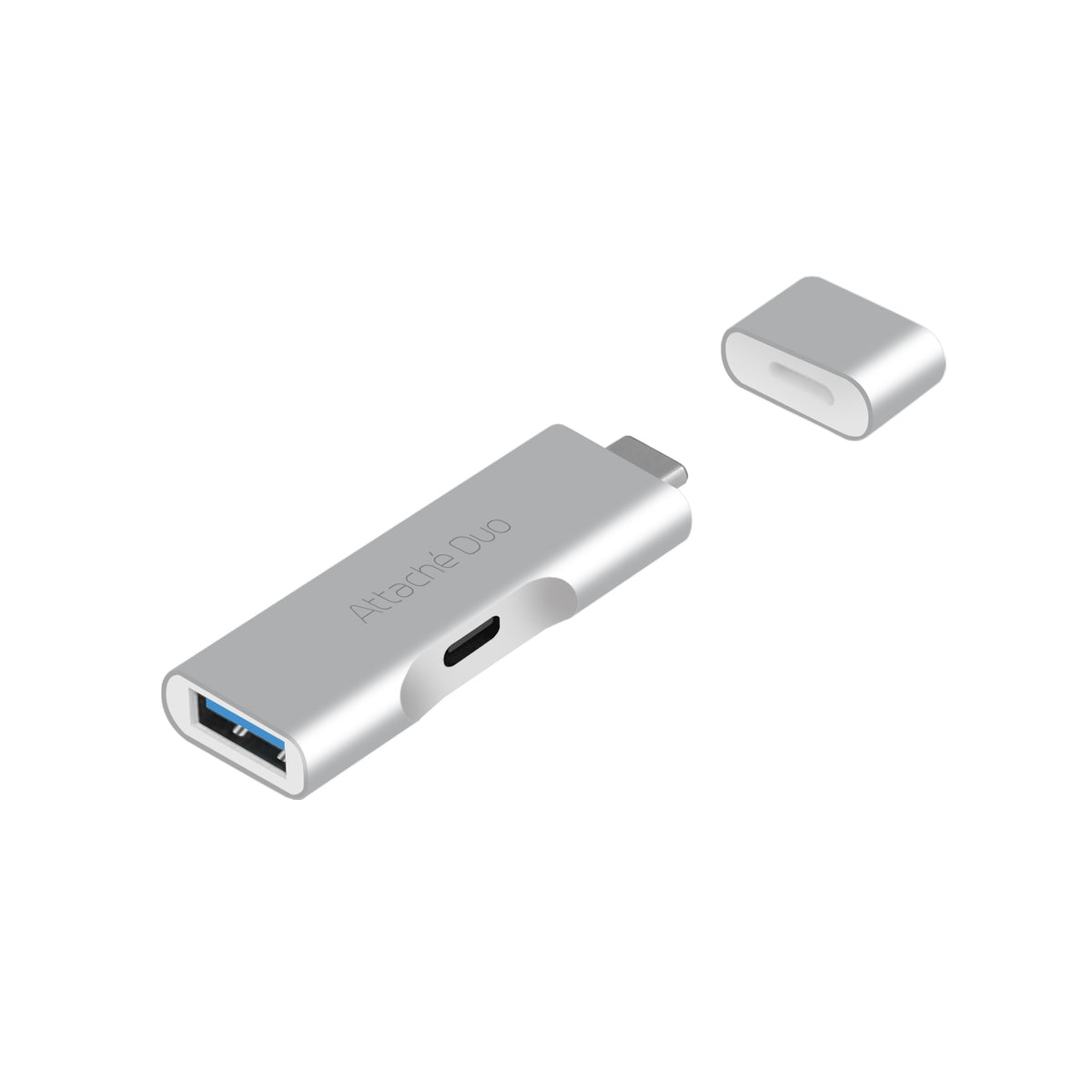 (LS) mbeat® Attach Duo Type-C To USB 3.1 Adapter With Type-C USB-C Port