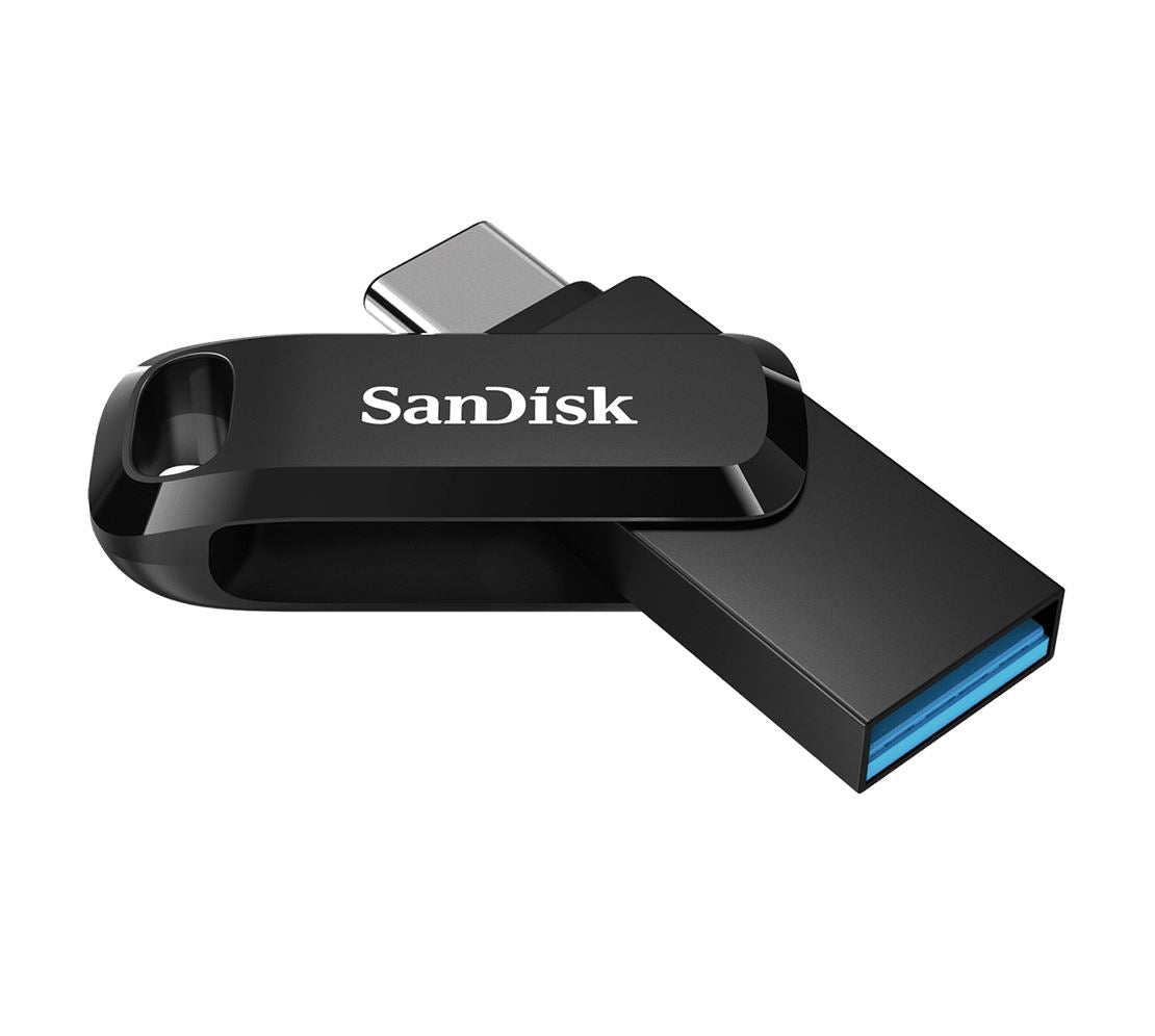 SanDisk 64GB Ultra Dual Drive Go 2-in-1 USB-C & USB-A Flash Drive Memory Stick