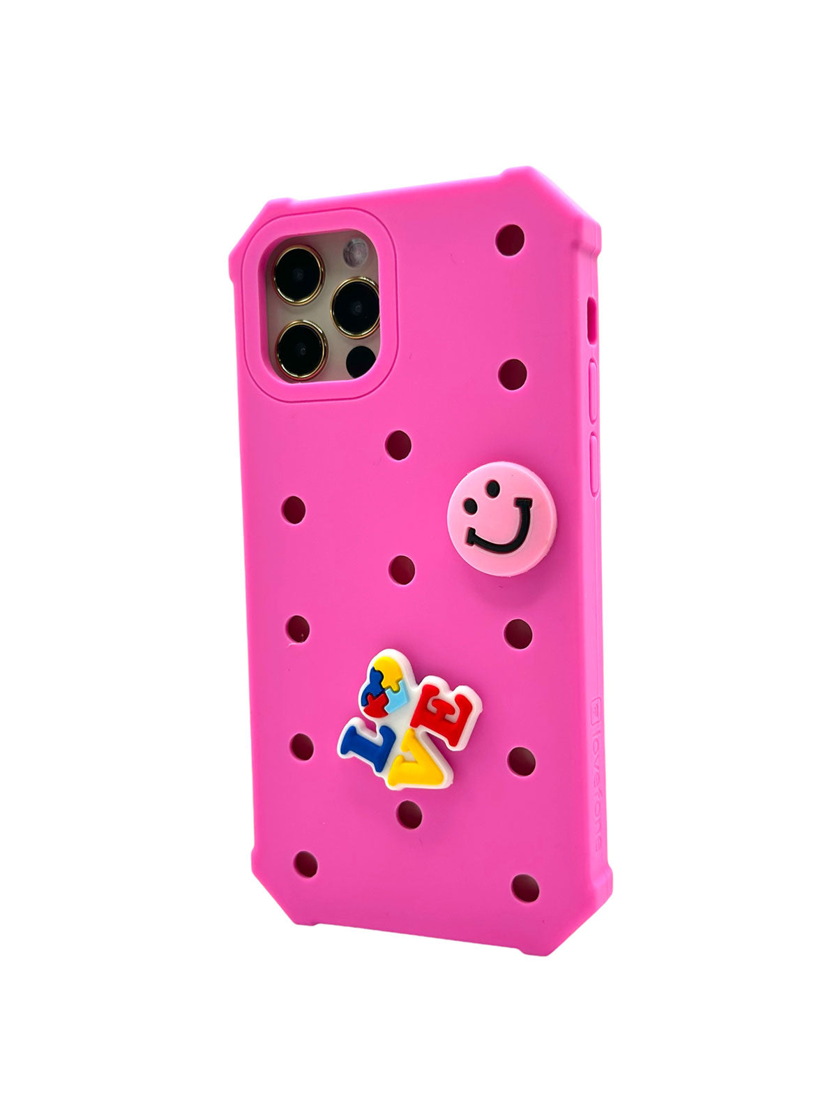 Lovefone Kids Silicone Case iPhone 13 Pro Max Pink