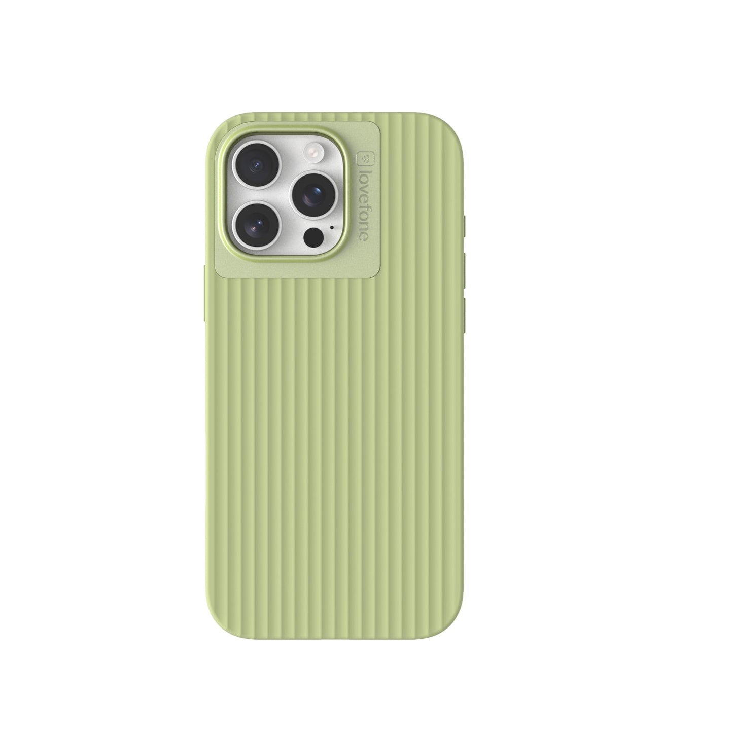 Lovefone Suitcase Case iPhone 16 Pro Lime Luggage