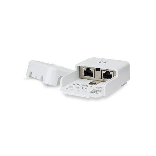 UBIQUITI Ethernet Surge Protector, engineered to protect any PoweroverEthernet (PoE) or nonPoE device with connection speeds of up to 1 Gbps