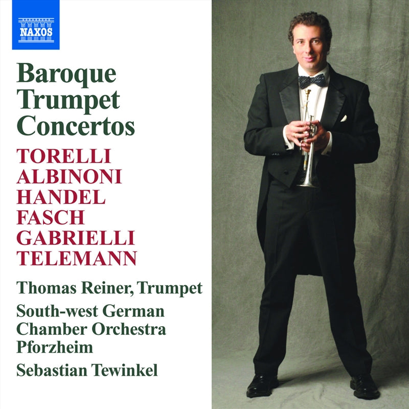Baroque Trumpet Concertos - Reiner, Thomas: South West German C Cd Album