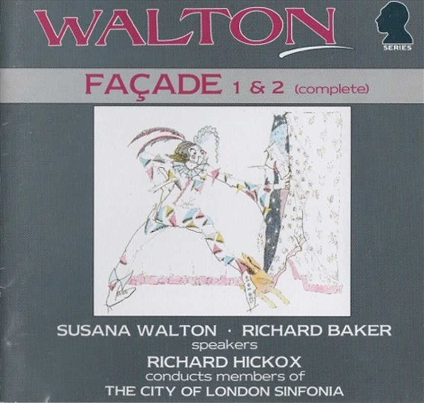 Walton:Facade 1 And 2 Complete - Hickox: London Sinfonia Cd Album