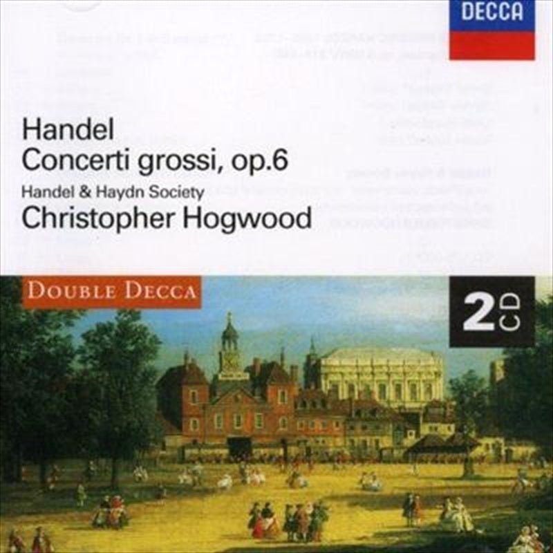 Concerti Grossi Op6 - Hogwood, Christopher Cd Album