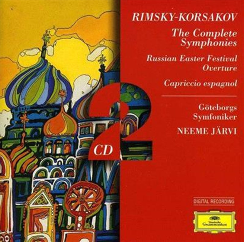 Symphony 3 Russ East Capr - Jarvi, Neeme Cd Album
