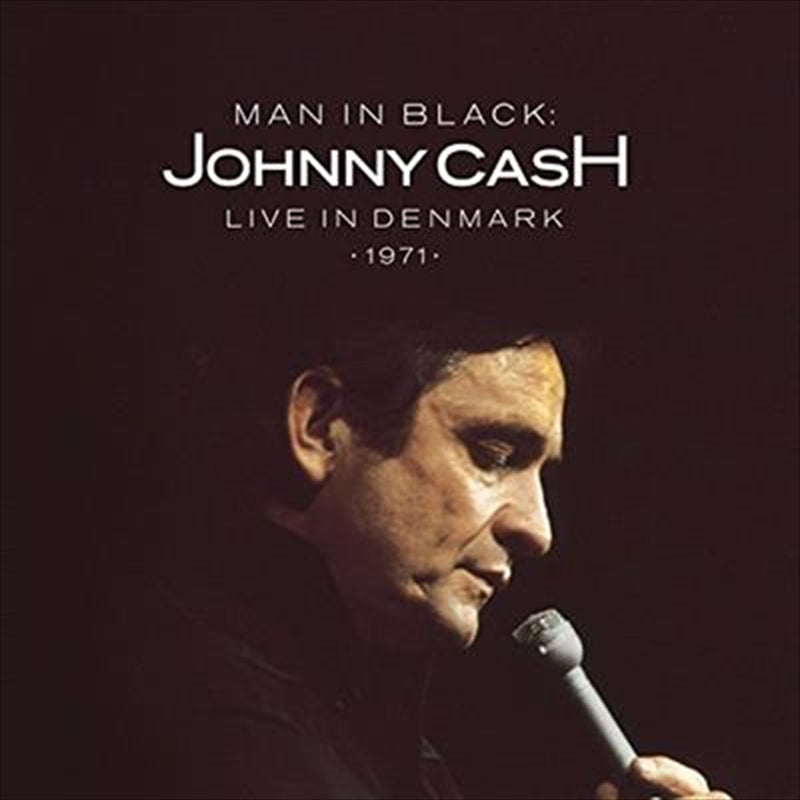 Man In Black: Live In Den 1971 - Cash, Johnny Cd Album