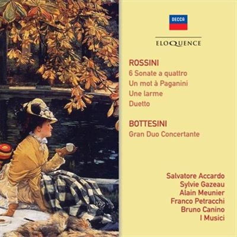 Rossini: Sonate A Quattro - Accardo, Salvatore: I Musici Bottes Cd Album