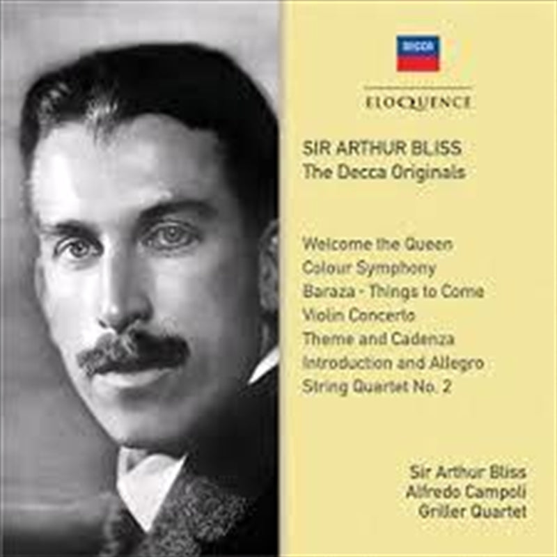 Sir Arthur Bliss: Decca Origin - Bliss, Sir Arthur Cd Album