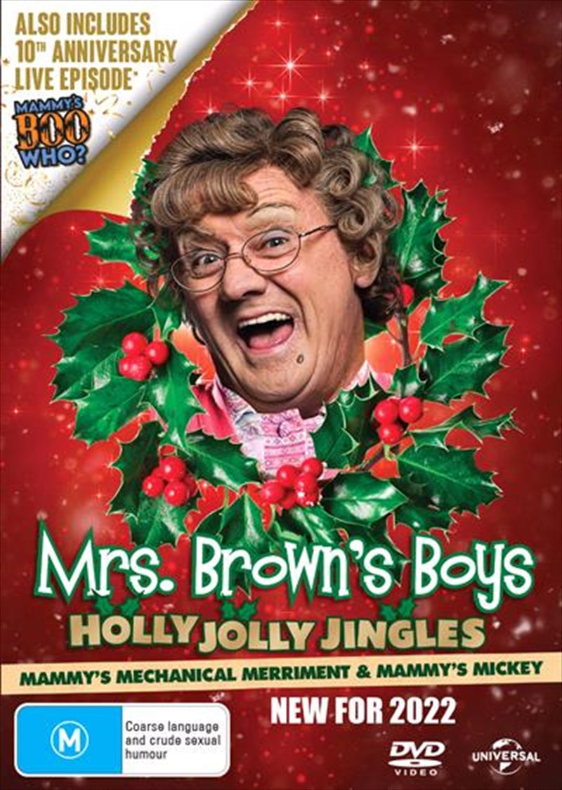 Mrs. Brown's Boys - Holly Jolly Jingles - Mammy's Mechanical Merriment / Mammy's Mickey DVD