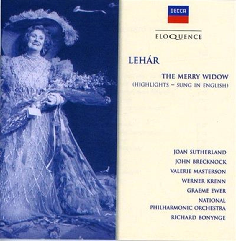 Merry Widow-Hlts/English - Lehar, Franz Cd Album