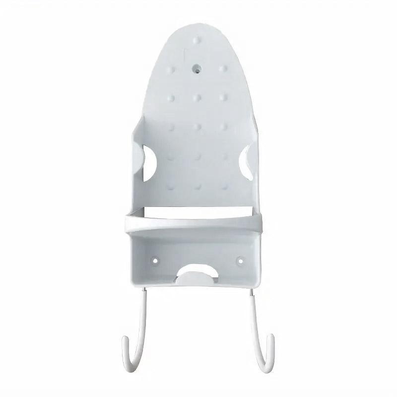 Iron Stand Double Hook Storage Rack Hanging Iron Holder for Home Organisation - Black