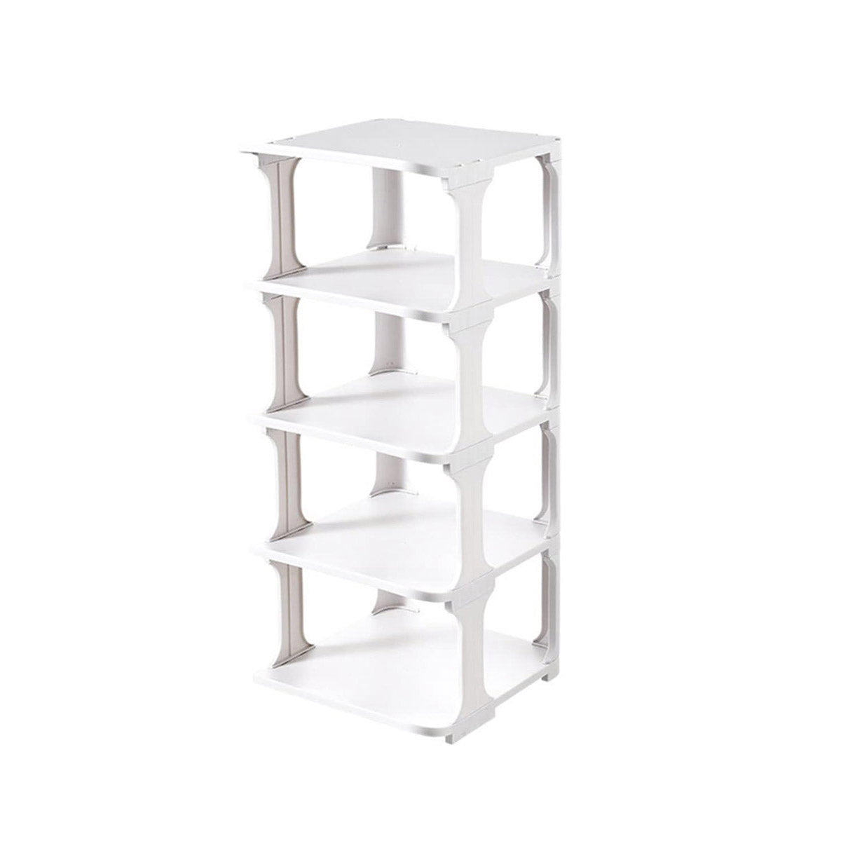 4/5Tier Shoe Rack Organizer Shelf Space Saving Storage Stand For Entryway Home - 4-Tier