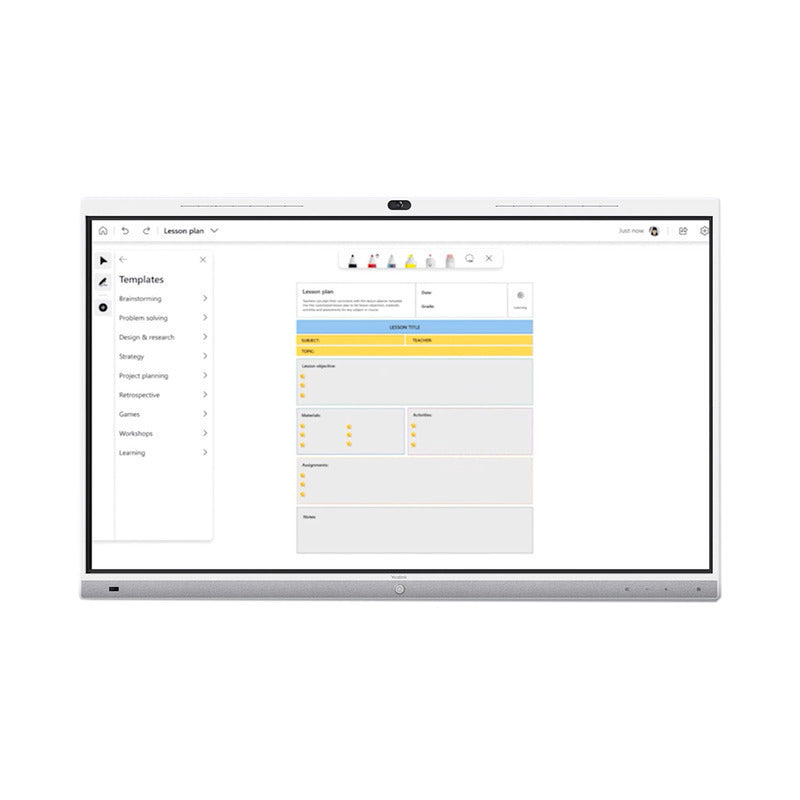 Yealink ETV65 外置触摸屏 白色