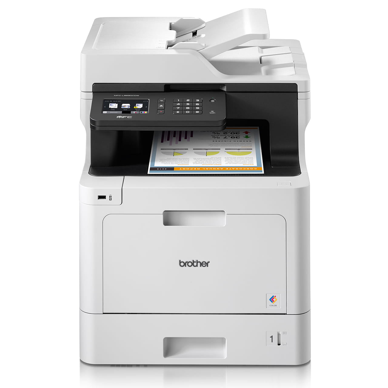 طابعة ليزر متعددة الوظائف ملونة من Brother MFC-L8690CDW
