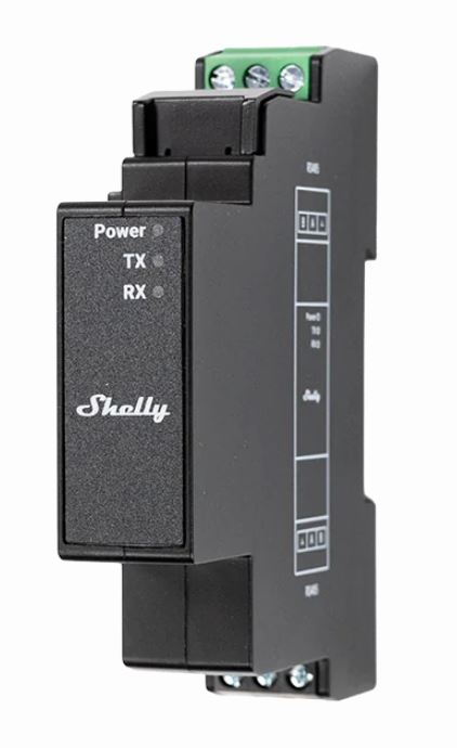Shelly Pro Modbus Add-On RS485