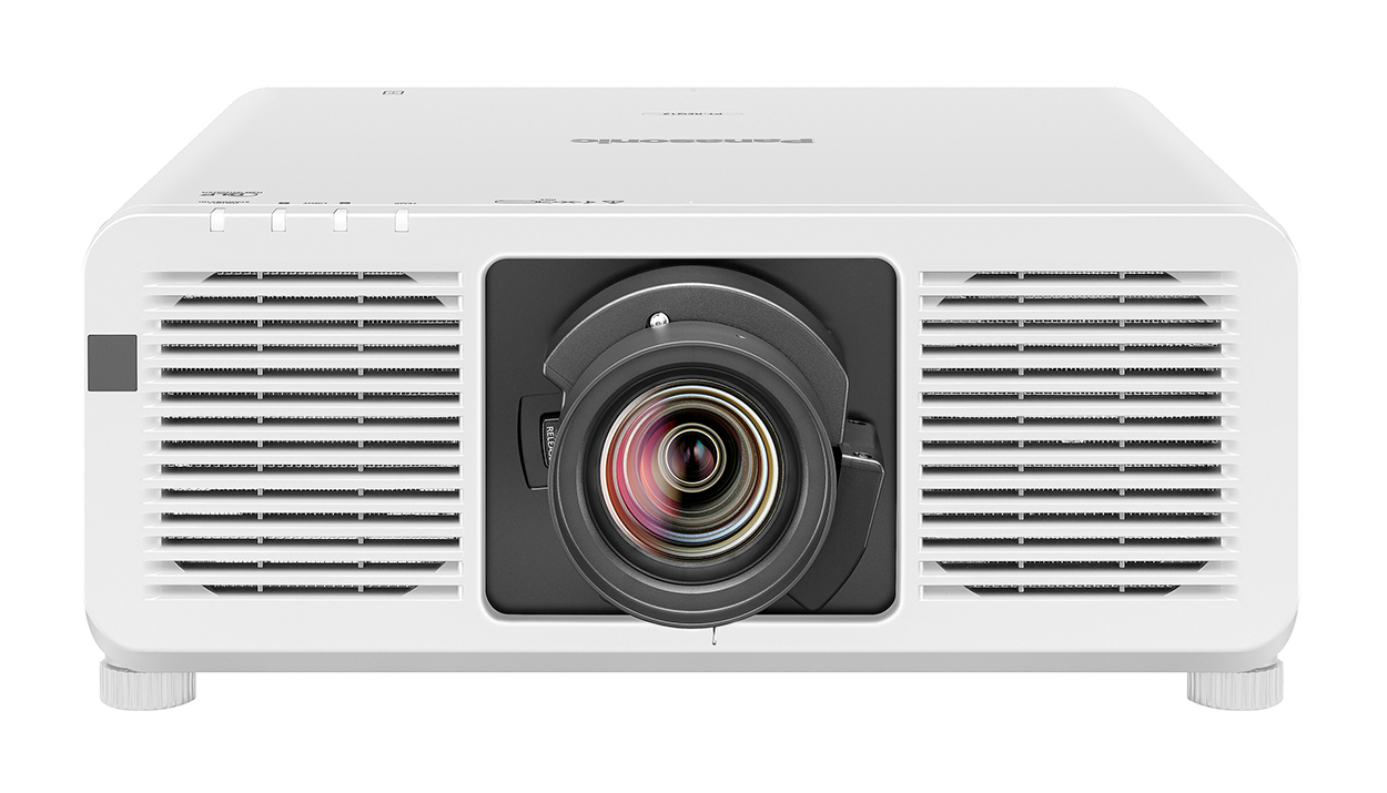 PANASONIC PT-REQ10WE 10000 LUMENS 1DLP 4K 100001 CONTRAST - WHITE WITH STD LENS