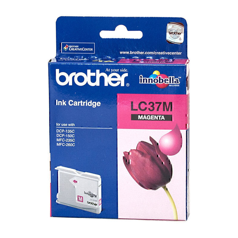 Brother LC37 洋红色墨盒
