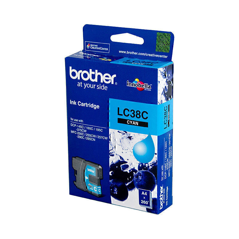 Brother LC38 青色墨盒