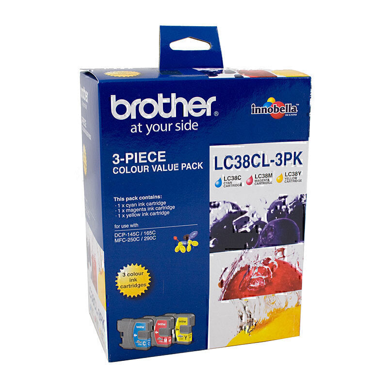 Brother LC38 CMY 彩色包