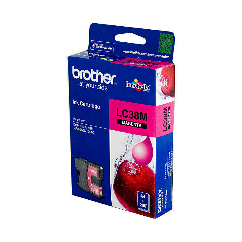 Brother LC38 洋红色墨盒