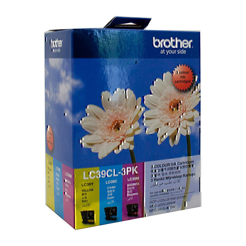Brother LC39 CMY 彩色包