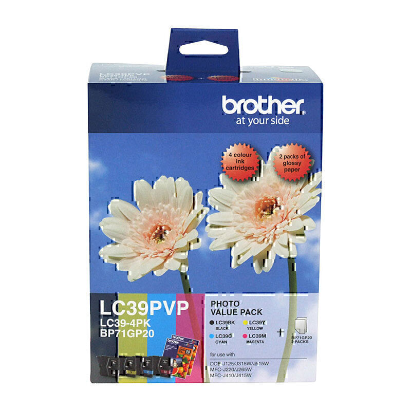 Brother LC39 照片超值套装