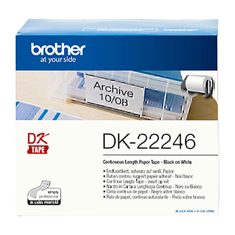 Brother DK22246 白色卷