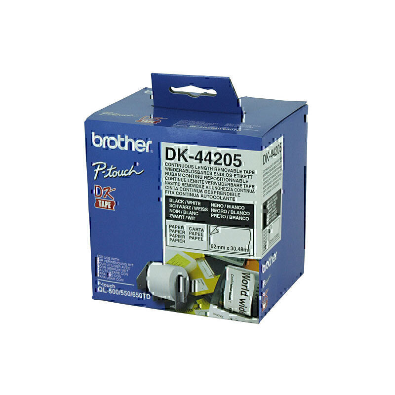 Brother DK44205 白色卷