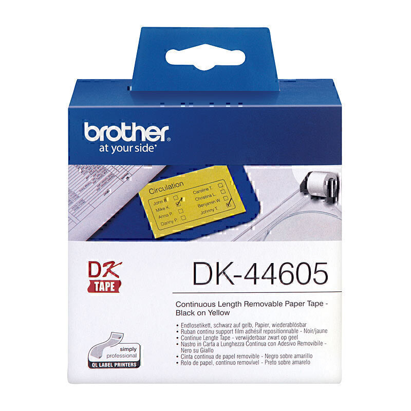 Brother DK44605 黄色卷