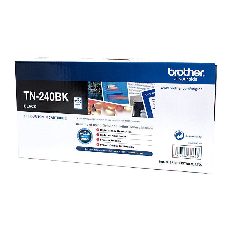 عربة حبر Brother TN240 باللون الأسود