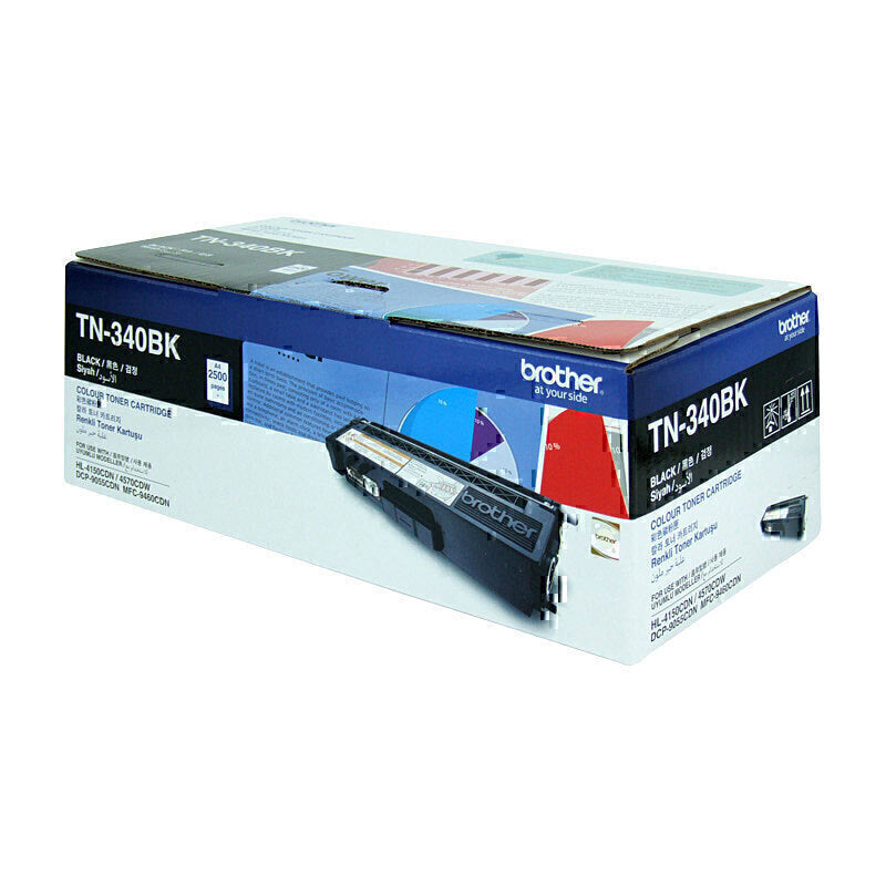 عربة حبر Brother TN340 باللون الأسود