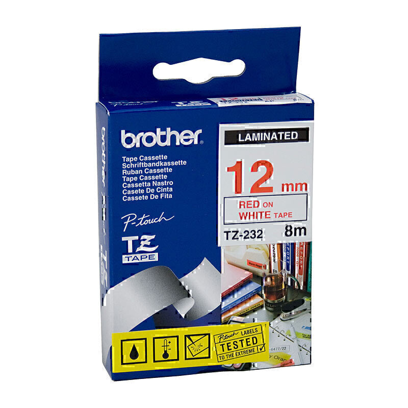 Brother TZe232 标签带