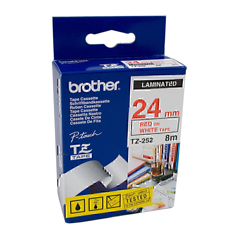 Brother TZe252 标签带