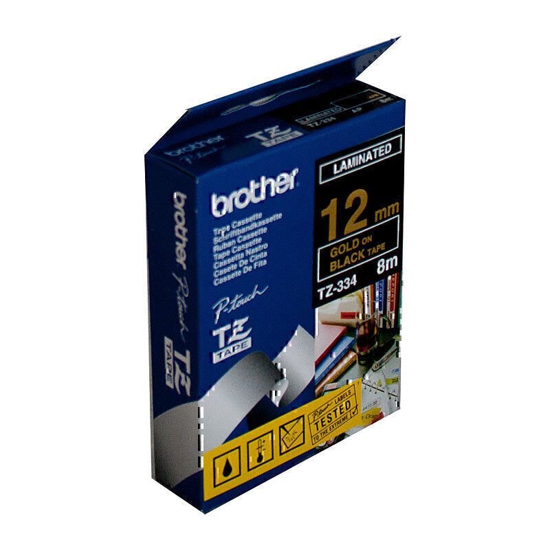 شريط التسمية TZe334 من Brother