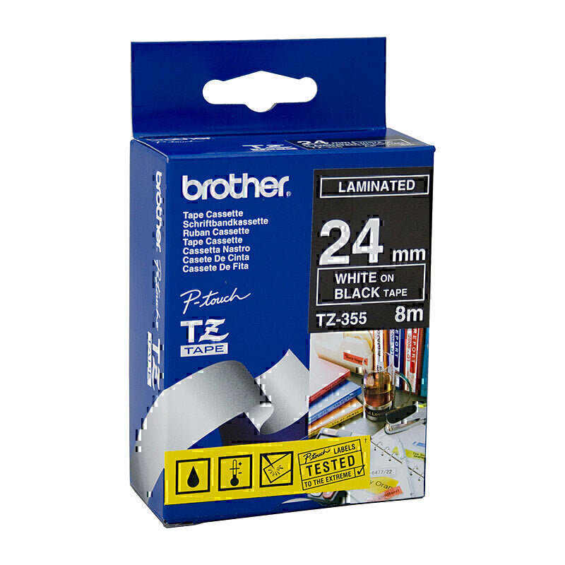 شريط التسمية Brother TZe355