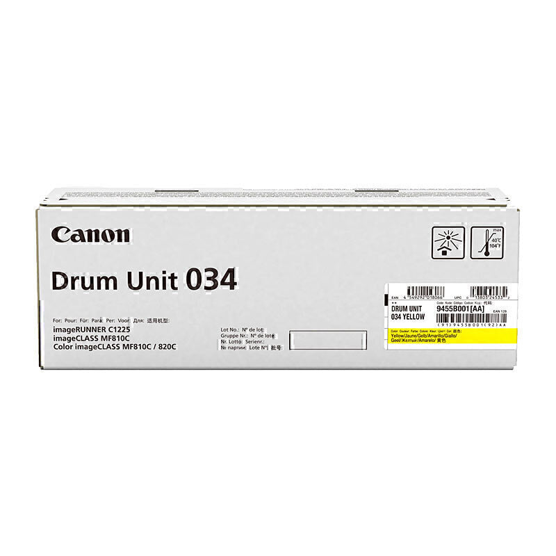 佳能 CART034 黄色鼓
