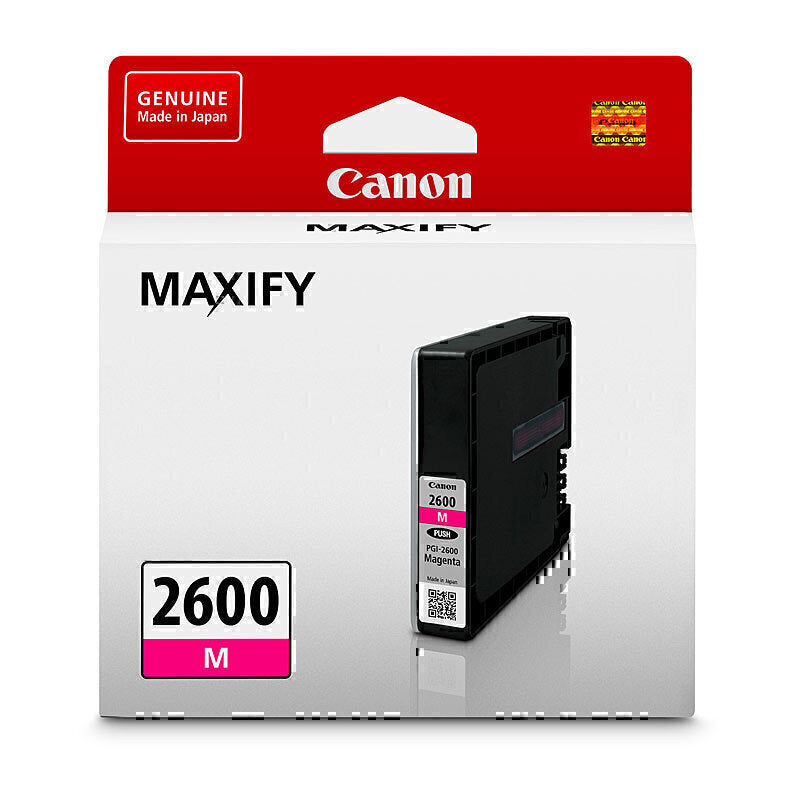 佳能 PGI-2600 正品洋红色墨盒 - 700 页