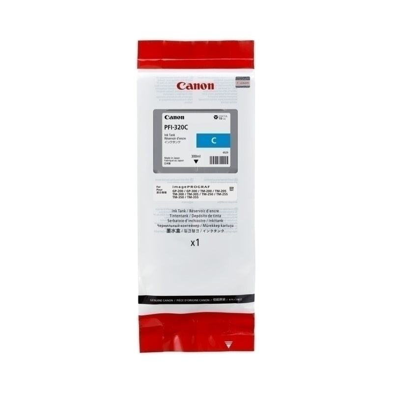 Canon PFI320 青色墨水