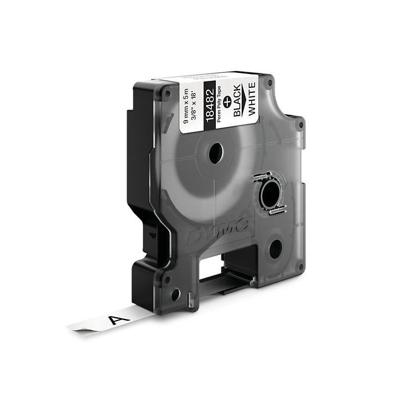 Dymo Rhino Py Lbl 9mm 黑色/白色