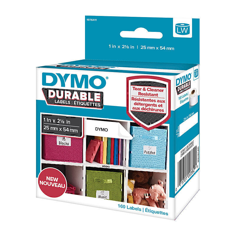Dymo LW 25 毫米 x 54 毫米 白色标签