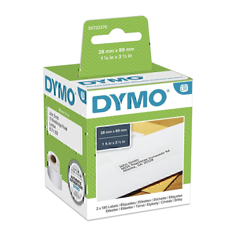 Dymo LW AddressLab 28 毫米 x 89 毫米