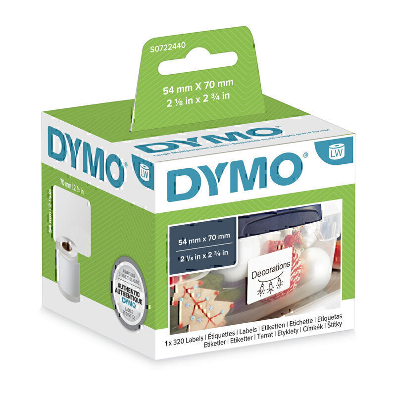 Dymo LW MP 标签 54 毫米 x 70 毫米