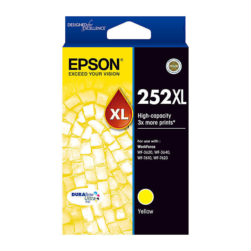 Epson 252XL 黄色墨盒