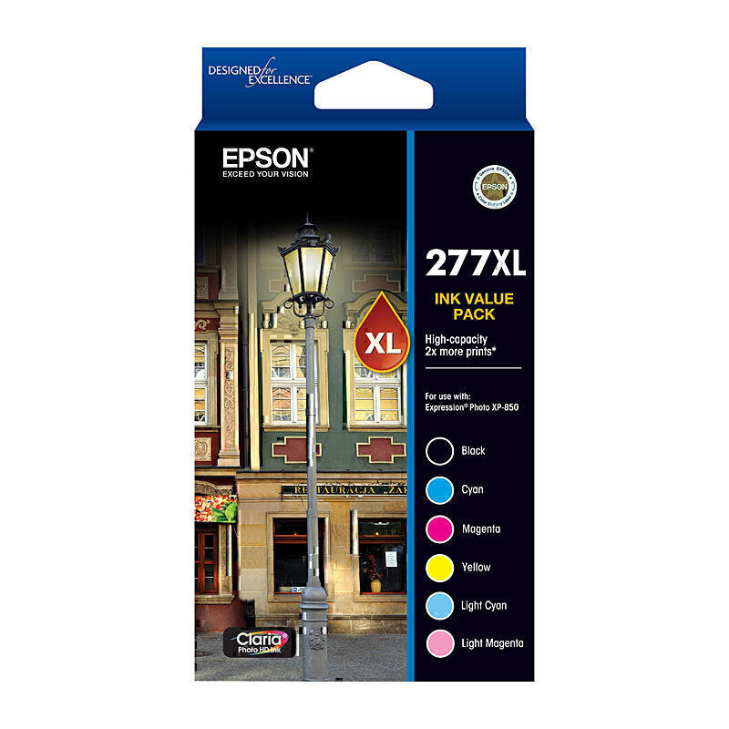 Epson 277XL 6 墨水超值套装