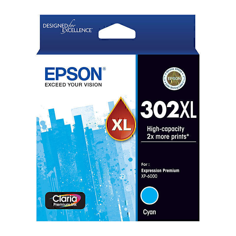 Epson 302XL 青色墨盒